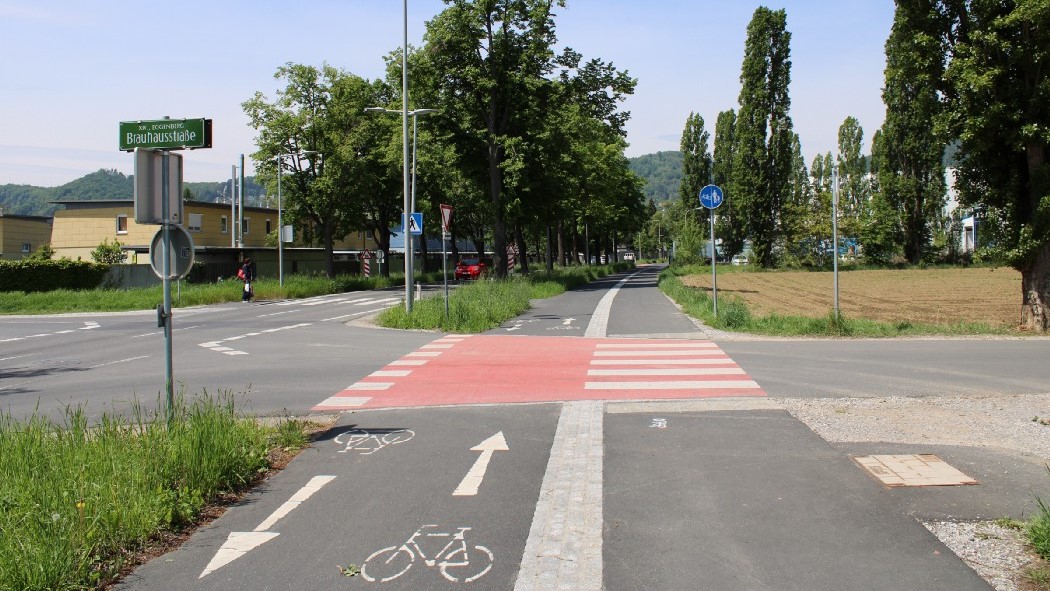 Noch ist die Infrastruktur nicht überall so gut wie hier in der Brauhausstraße.