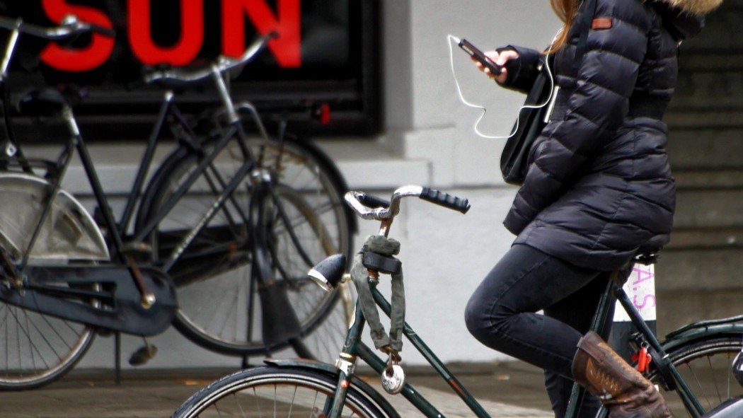 Radfahren ohne Musik kann langweilig werden.