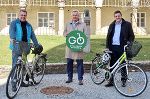 Bgm. Peter Koch, LH-Stv. Anton Lang und Bgm. Franz Jost (v.l.) setzen in punkto Radverkehr neue Impulse. © Land Steiermark Bgm. Peter Koch, LH-Stv. Anton Lang und Bgm. Franz Jost (v.l.) setzen in punkto Radverkehr neue Impulse.