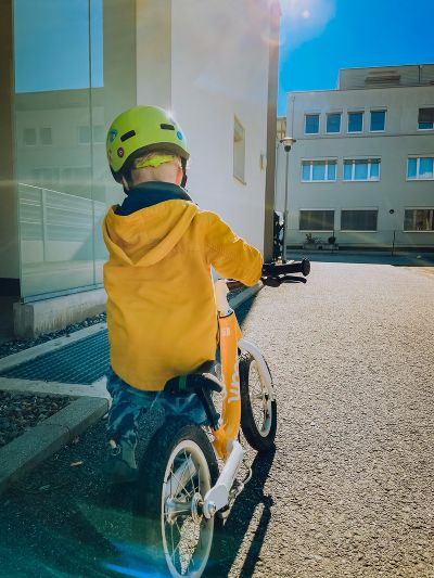 Radfahren mit Kindern