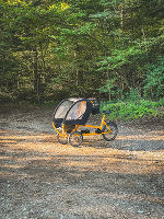 Lastenrad in freier Wildbahn. © radmobil