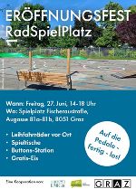 Radspielplatz Eröffnung